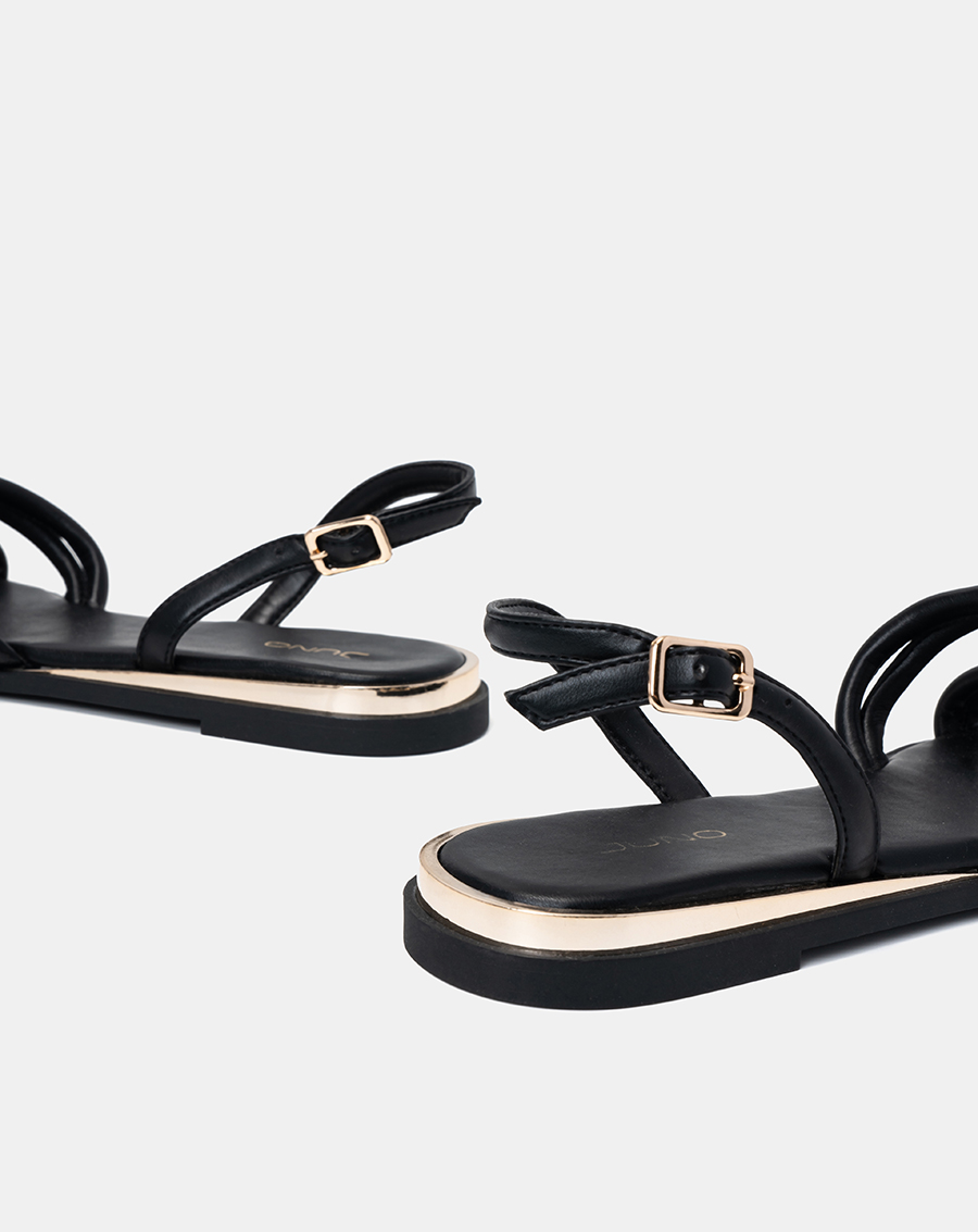 Giày Sandal Bệt Nữ 3cm Thời Trang JUNO Thắt Nút Trang Trí SD03061