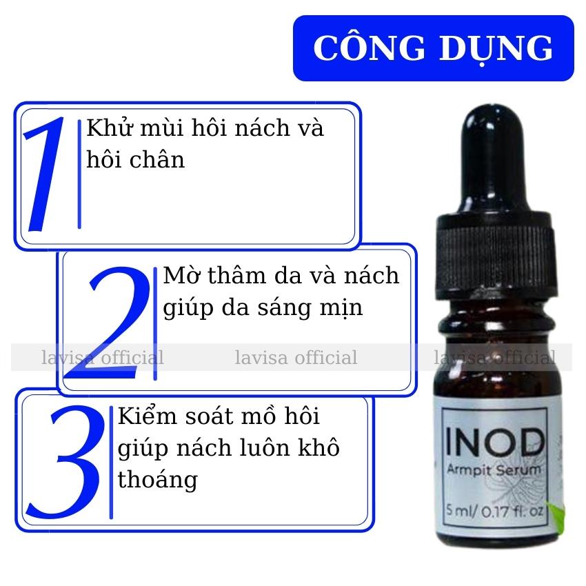 Serum INOD - Khử mùi hôi nách và hôi chân hiệu quả tuyệt đối chỉ sau 1 lọ
