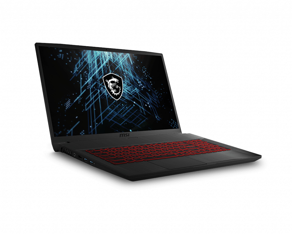 Laptop MSI GF75 10SC- 013VN Đen (CPU i7-10750H, RAM 8GB, ssd 512GB NVMe PCIe , VGA GTX 1650 ,GDDR5 4GB, Win 10, 17.3 inch FHD) - Hàng chính hãng