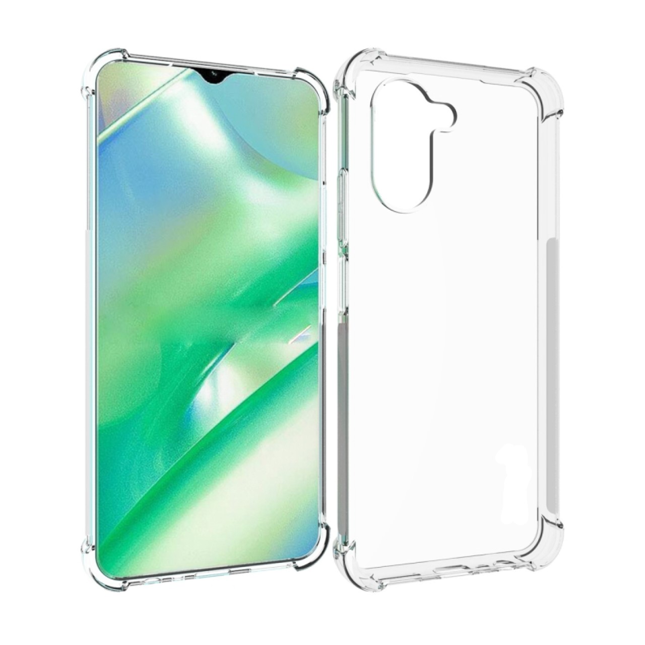 Ốp lưng cho REALME 8 9 C30s C33 Pro 5G 4G trong suốt chống sốc phát sáng khi bật led