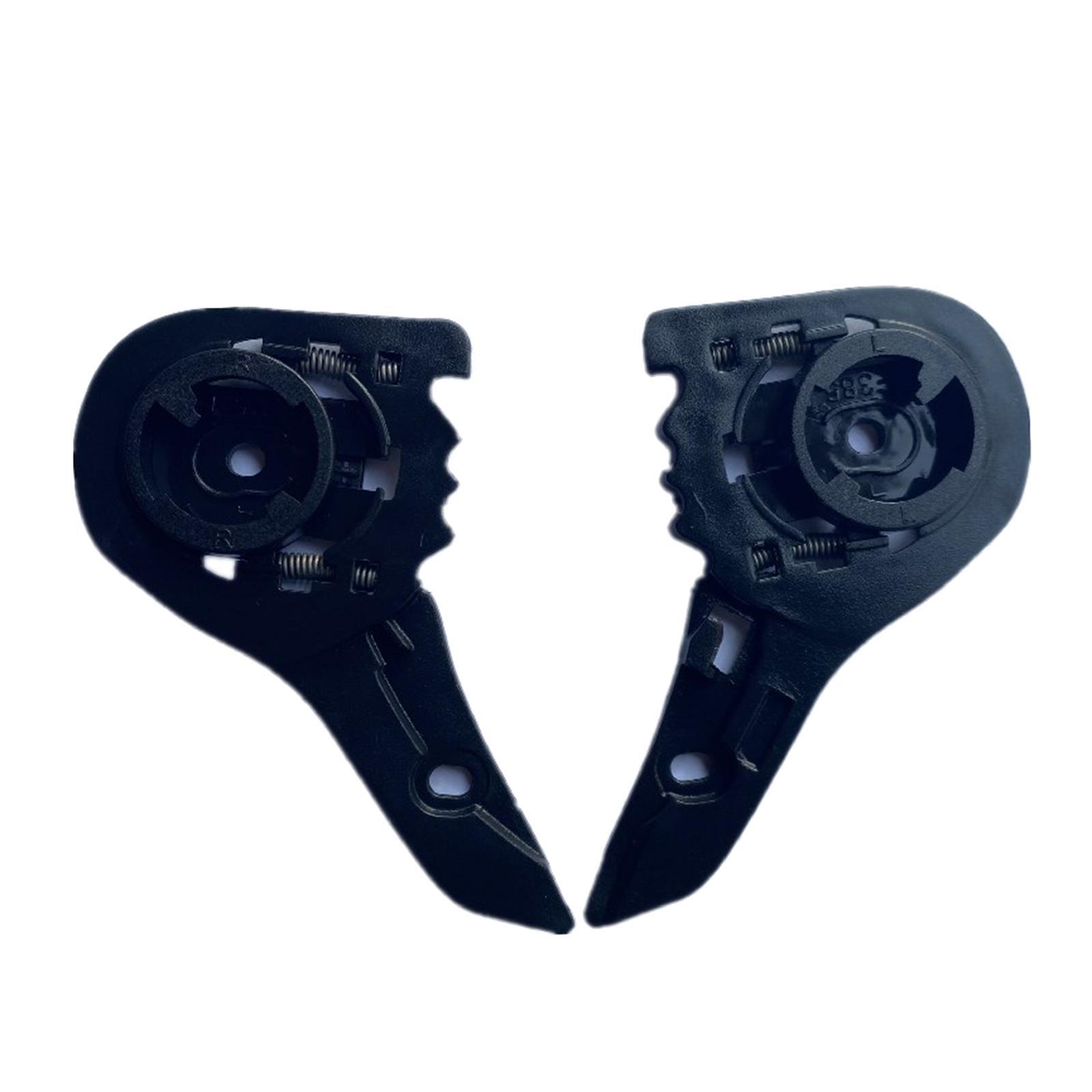 Helmet Lens Base, Left Right Helmet Visor Support, Visor Shield Gear Base Plate, for LS2 Ff358 396 385 Easy to install, ready to use