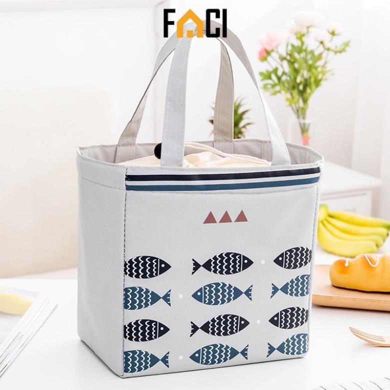 Túi giữ nhiệt đựng hộp cơm chống thấm nước bảo quản thực phẩm cực tốt cho dân văn phòng