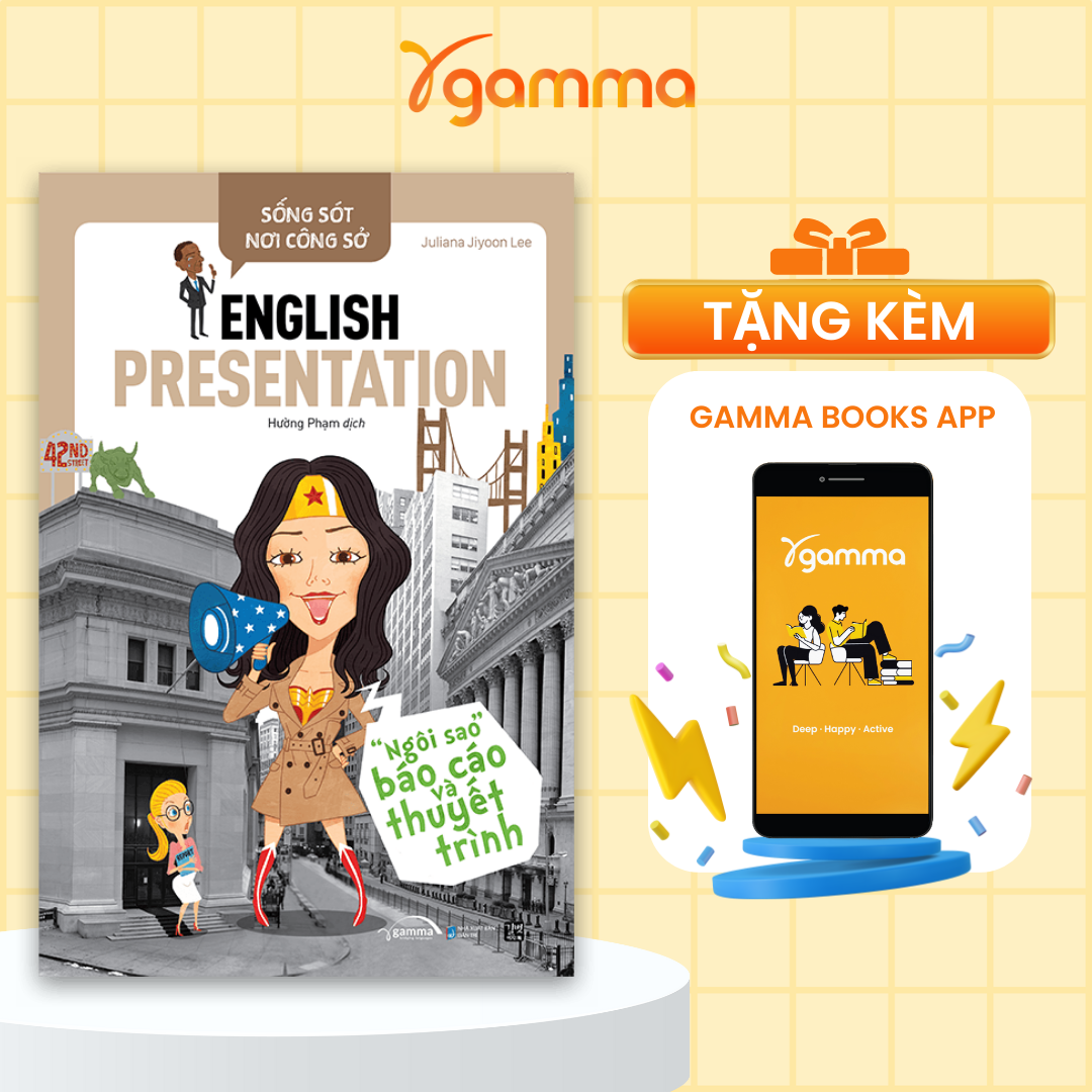 Sách Sống Sót Nơi Công Sở - English Presentation - Ngôi Sao Báo Cáo Và Thuyết Trình