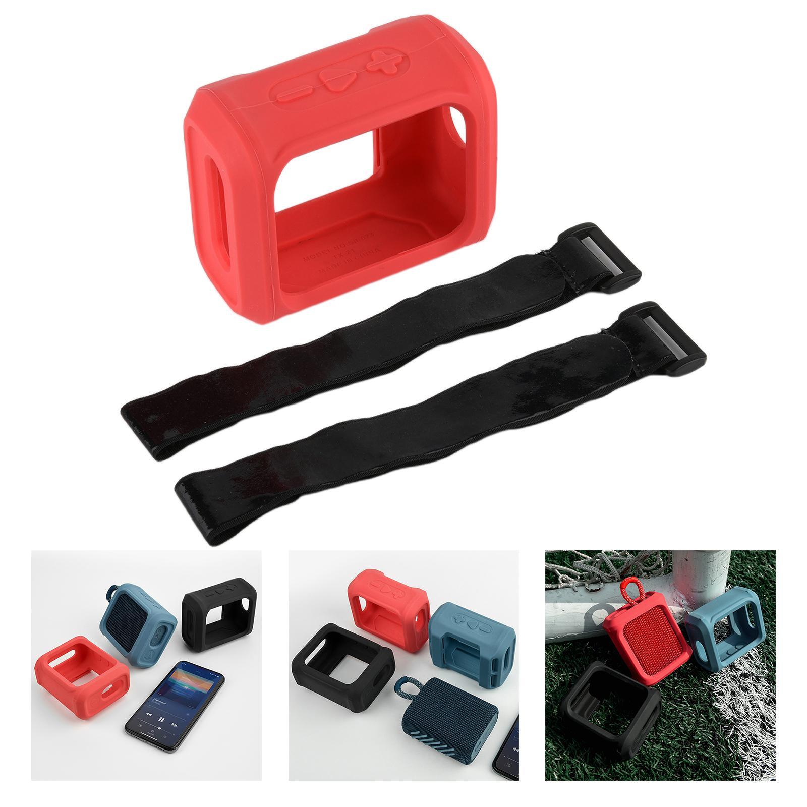 Silicone Travel Case Cover Protective Box Storage Bag JBL GO 3 Speaker