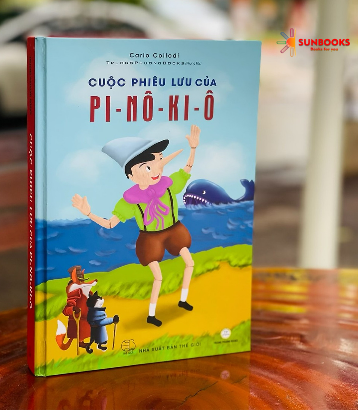 CUỘC PHIÊU LƯU CỦA PI – NÔ – KI -Ô - Carlo Collodi – Truongphuongbooks - NXB Thế Giới