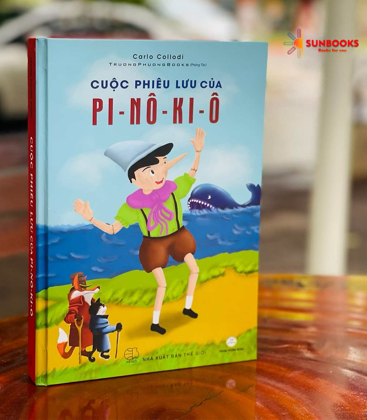 [phiên bản pop-up dựng hình in màu toàn bộ] CUỘC PHIÊU LƯU CỦA PI – NÔ – KI -Ô - Carlo Collodi – Truongphuongbooks - NXB Thế Giới