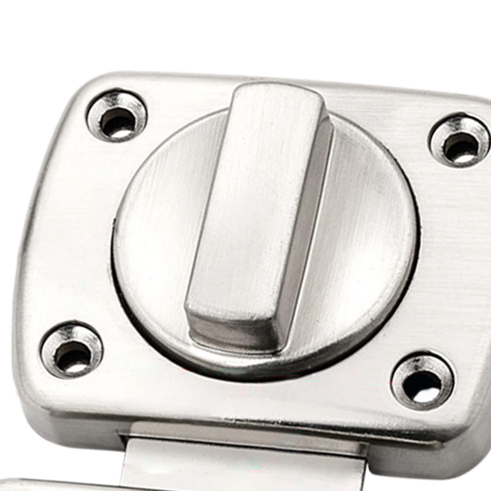 Rotate Bolt Latch Gate latches Safety Door Lock Pet Door Bathroom Door Lock latches for Window Metal Gates Garden Garage Door