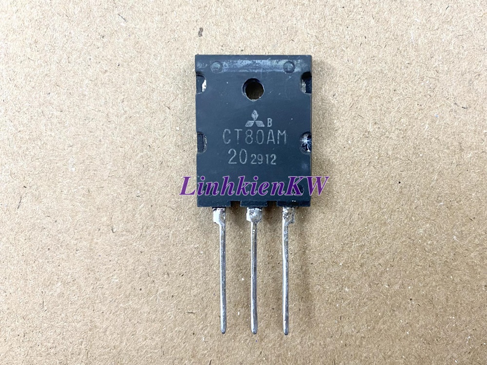 IGBT Kênh-N CT80AM CT80 80A 1000V Bóc Máy Chân Dài.