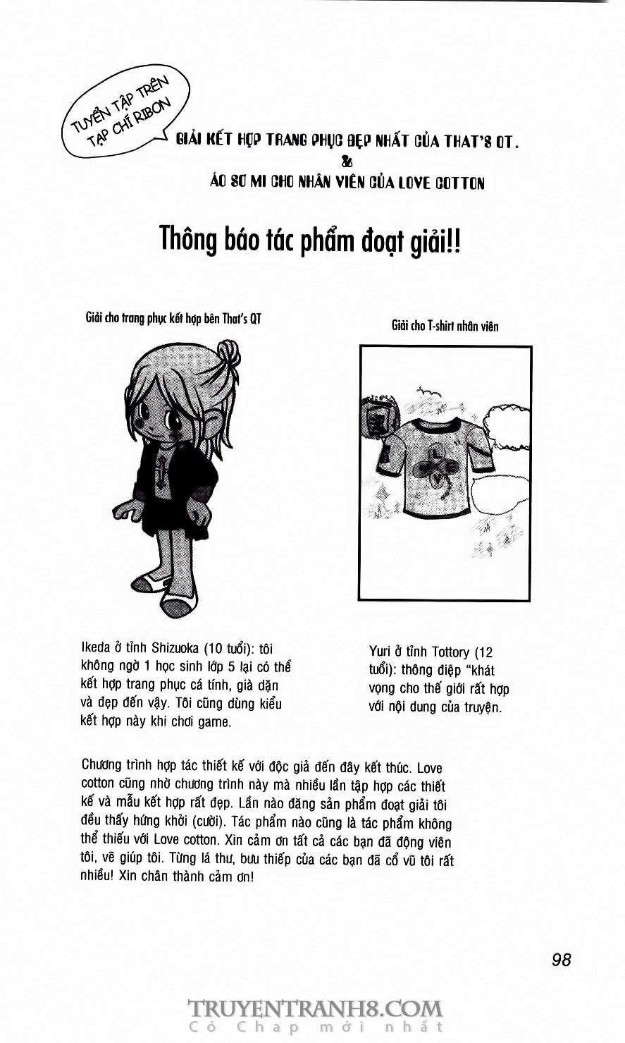 tiệm thời trang, love cotton chapter 28 12
