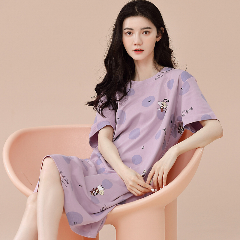 Váy mặc nhà cotton 8819
