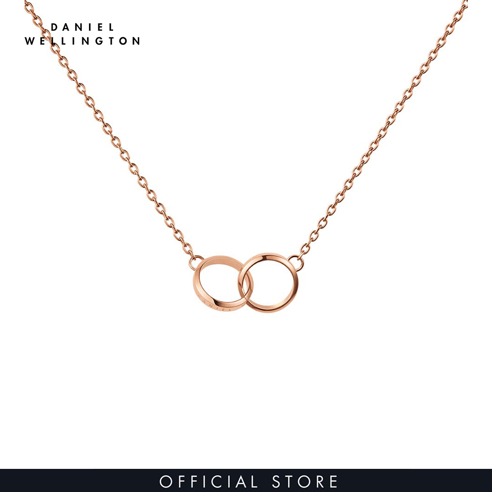 Dây chuyền Daniel Wellington màu vàng hồng - Elan DW00400166