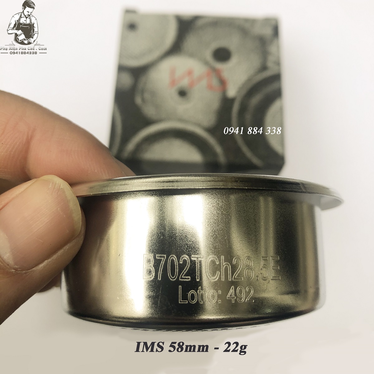 Filter IMS 58mm – Baket IMS 58mm – Rổ IMS 58mm Loại Đôi 22g