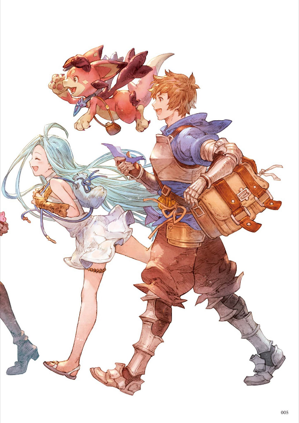 Granblue Fantasy Graphic Archive V Extra Work (Japanese Edition)