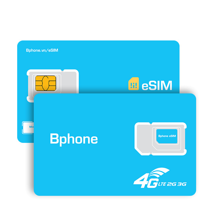 eSim Bphone B86 dùng cho các dòng điện thoại hỗ trợ eSim- Hàng chính hãng