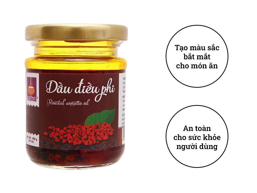 Dầu điều phi Yeshue hũ 100g