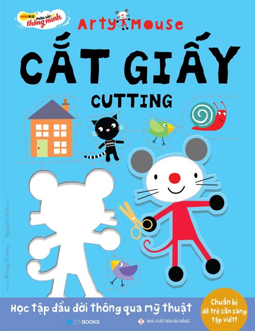 Arty Mouse – Cắt giấy