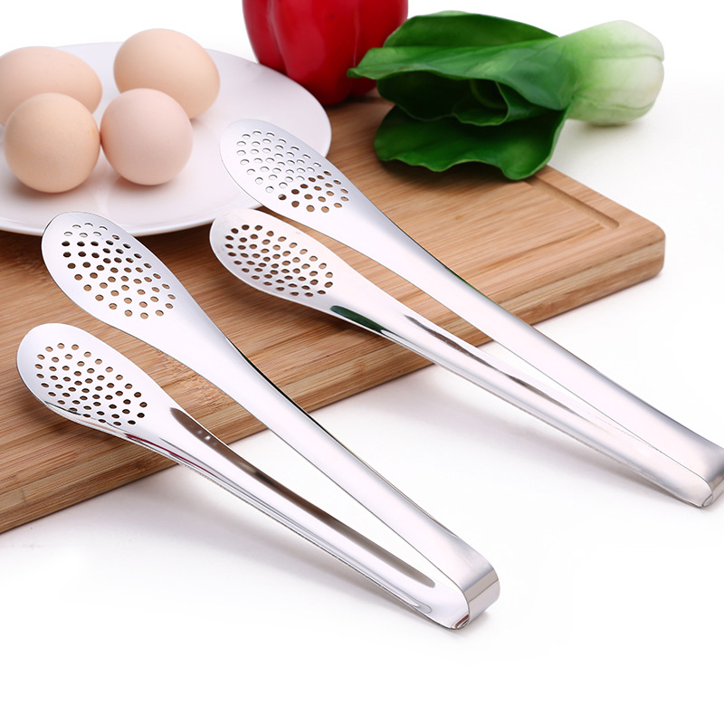 Kẹp Gắp Đá, Gắp thức Ăn Bằng Inox - KE09