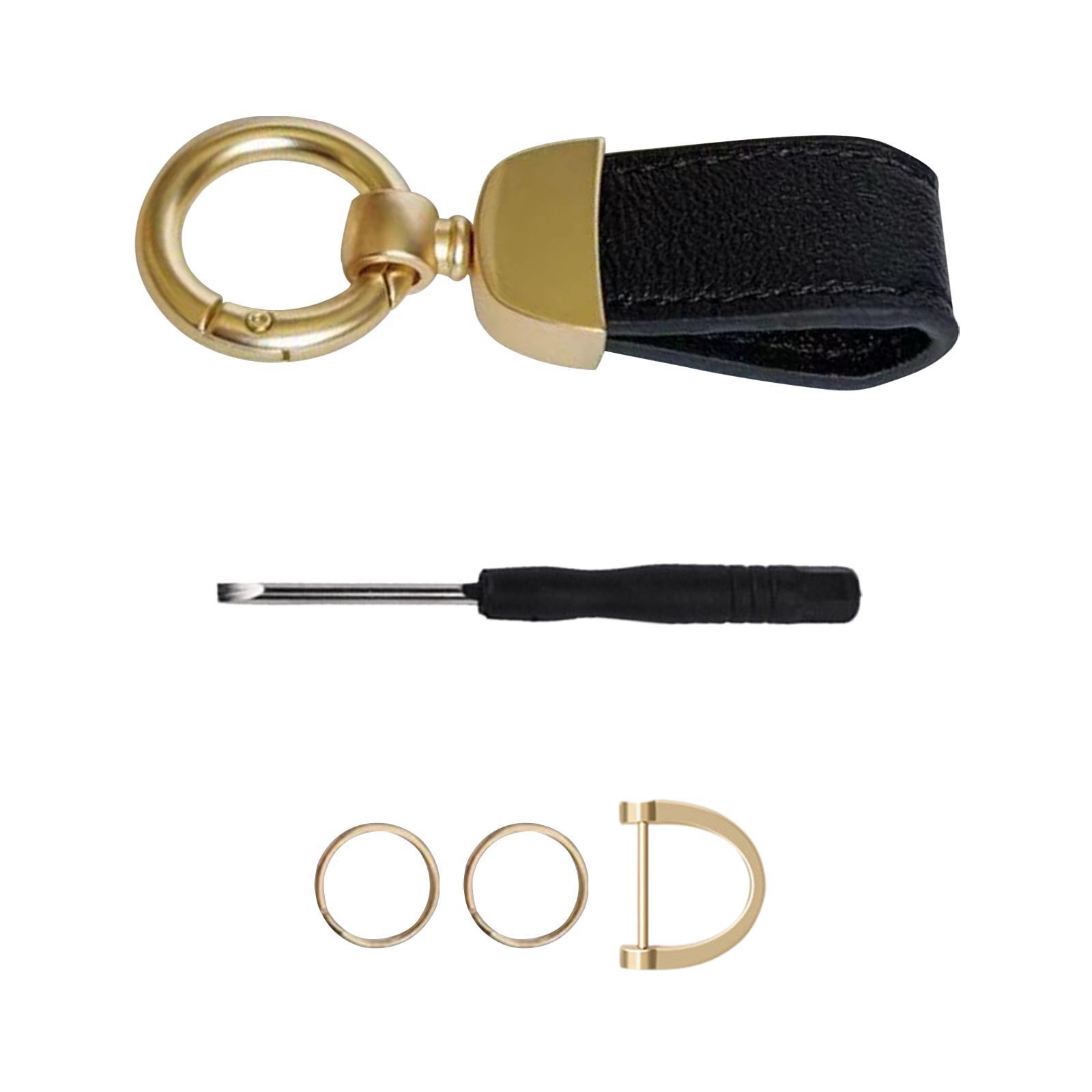 Car Keychain PU Leather Keychain Strap Key Holder Automotive Keychain Sturdy