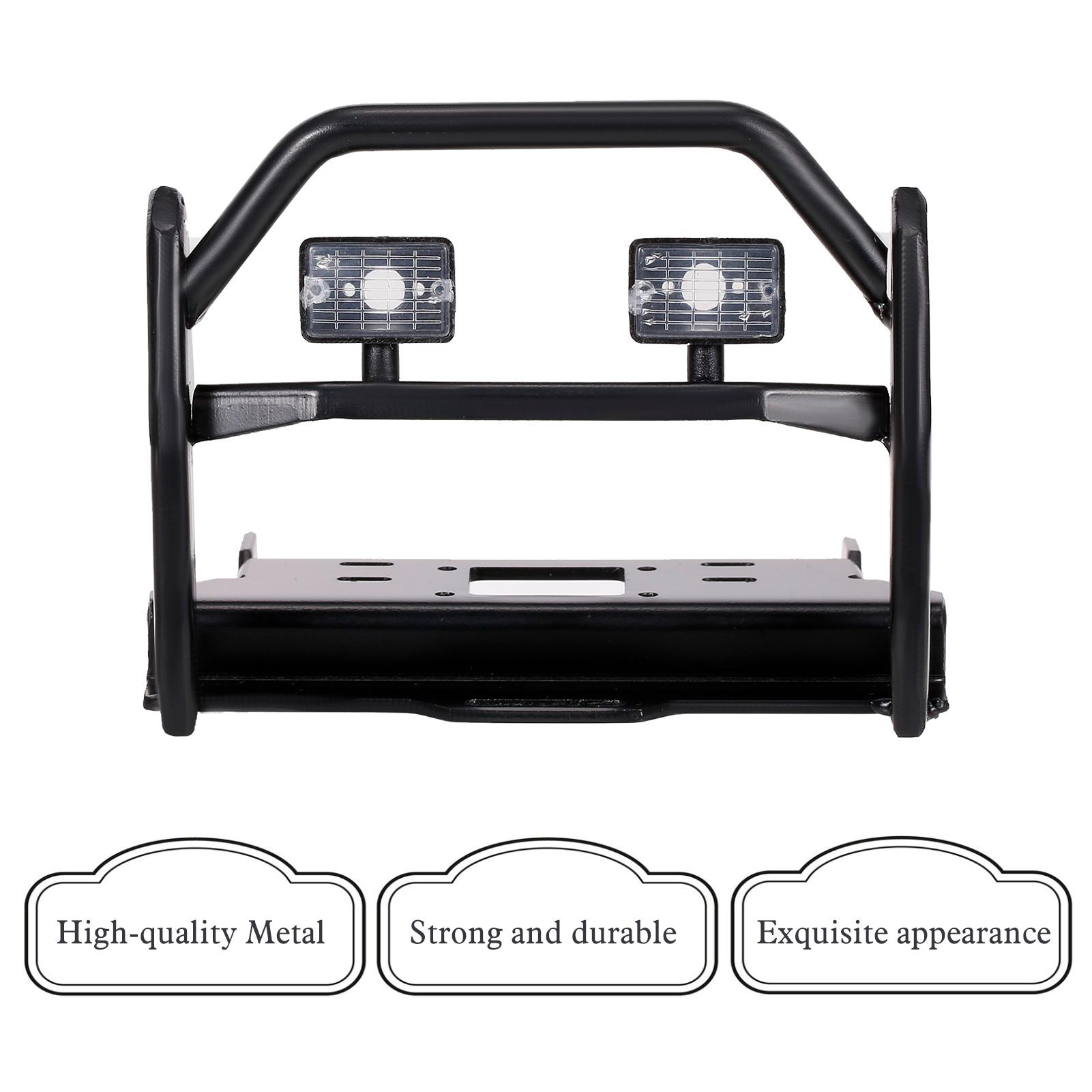 Bộ chống va chạm bằng kim loại cho ô tô RC và sau ô tô tương thích với ô tô RC TRX-4 TRX-6 4X4 6X6 G63 G500