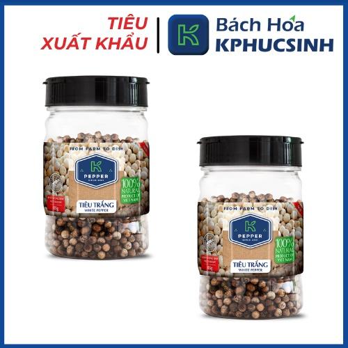 Tiêu trắng hạt K Pepper hũ 85g Kphucsinh