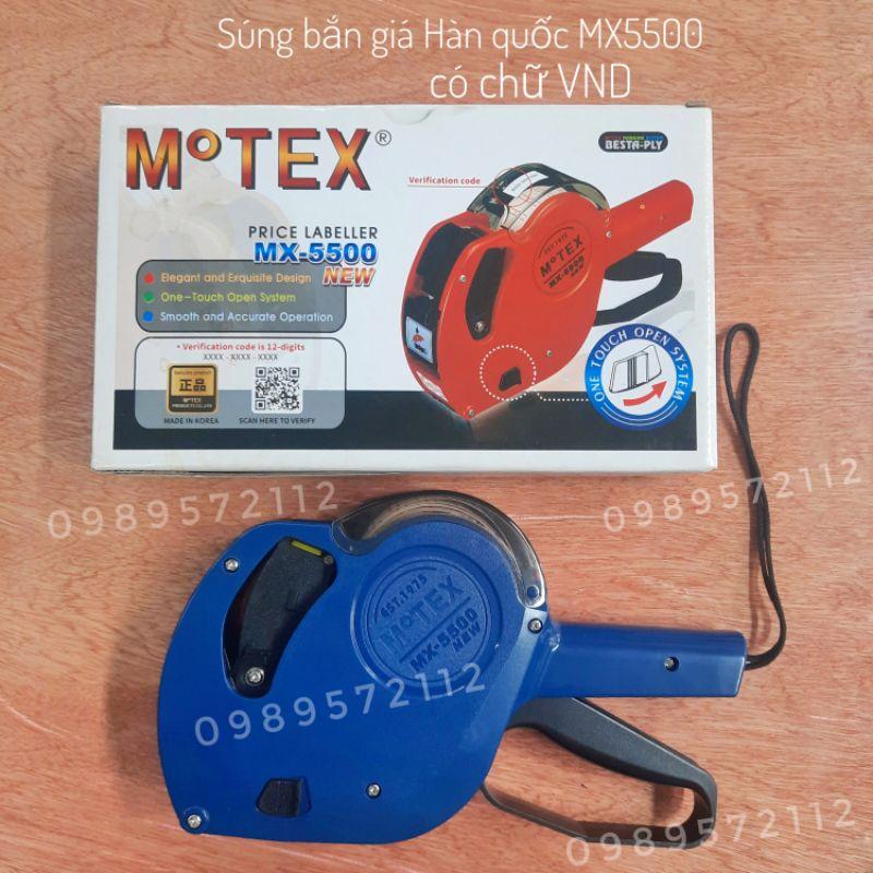 Súng bắn giá Hàn Quốc MoTEX- MX5500,có chữ VND