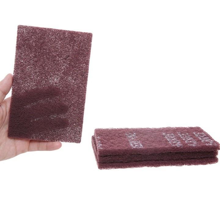 Bùi nhùi cước cao cấp 3M 07521 Scotch Brite Multi-Flex Abrasive Sheet Roll Very Fine Grade 203.2mm x 6.096m - deblur