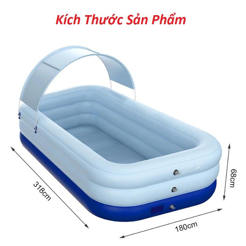 Hồ Bơi Tại Nhà có mái che chỉ 1 nút nhấn
