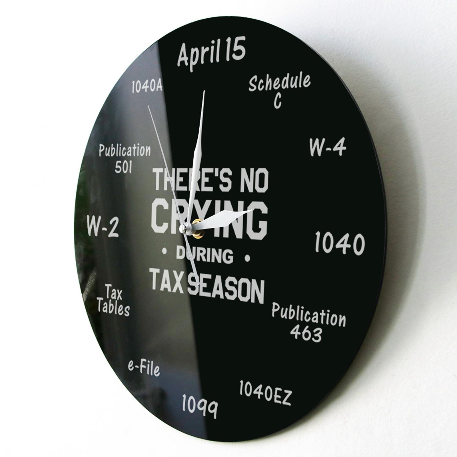 Elements Math Wall Clock - Wall Clock Silent Non Ticking Wall Art for Home Living Room School Office Classroom