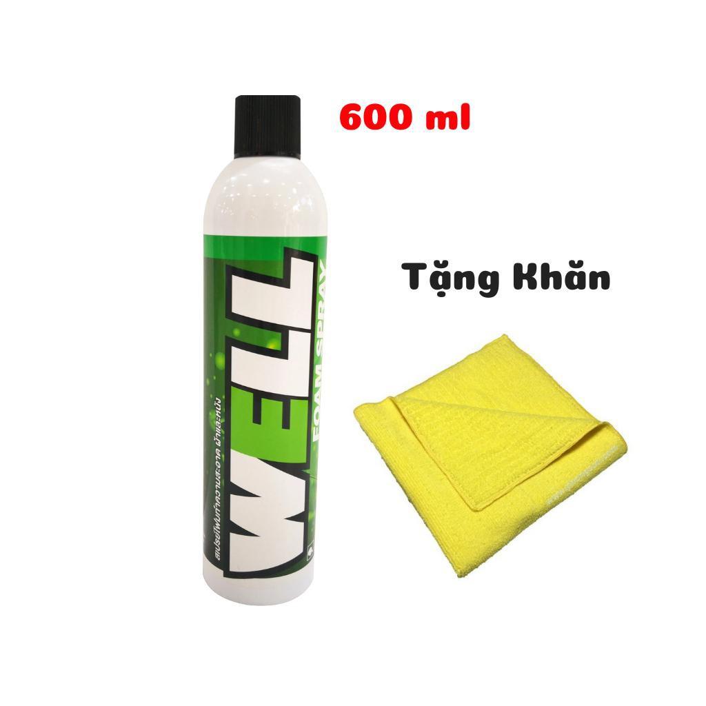 Chai Vệ Sinh Nón Bảo Hiểm ,Vệ Sinh Giày Lube71 WELL Foam Spray Tặng Khăn