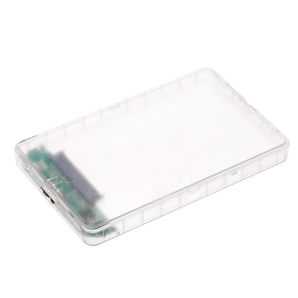 Hard Disk Case HDD/SSD Enclosure USB3.0 High-speed Transmission Easy Installation Suitable for 2.5 inch SATA HDD/SSD