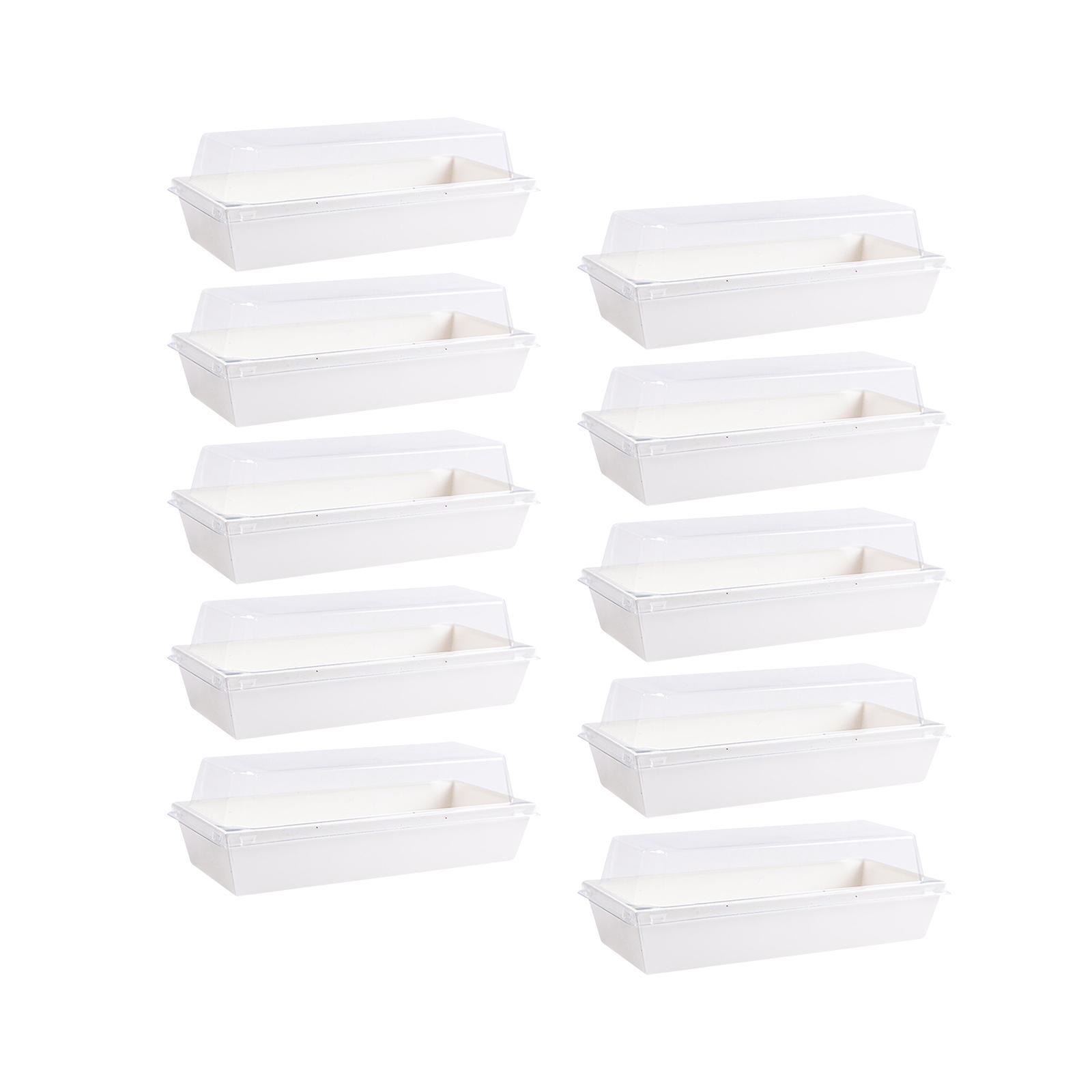Paper Food Boxes Disposable Cake Boxes Portable Salad Cake