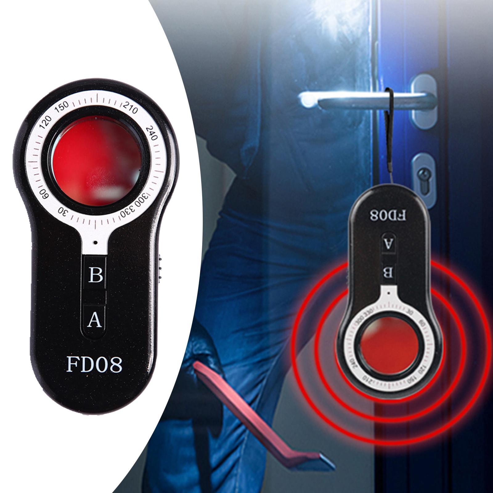 FD08 Wireless Detector Camera, Multifunctional Portable Mini Infrared IR Scanner, for Bathroom Travel Protection Vibration Alarm Personal Alarm