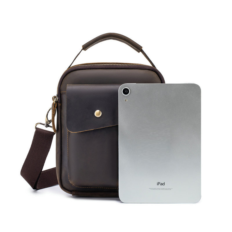 Túi đeo chéo nam DA BÒ THẬT cao cấp phong cách mới – BEE GEE DCN9414