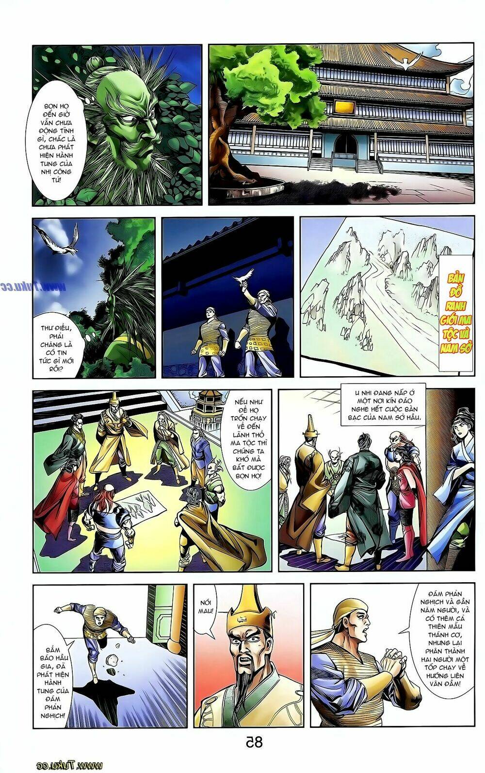 thiên tử truyền kỳ 1 - cơ phát khai chu bản chapter 128 16