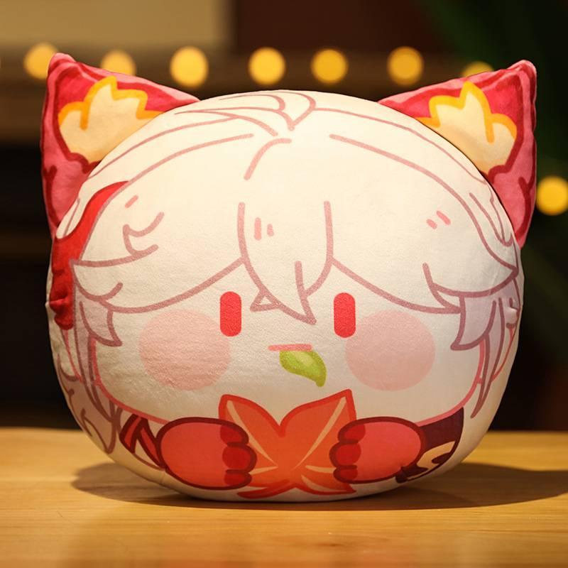Gối nhồi bông dễ thương họa tiết Sam Genshin Impact Anime