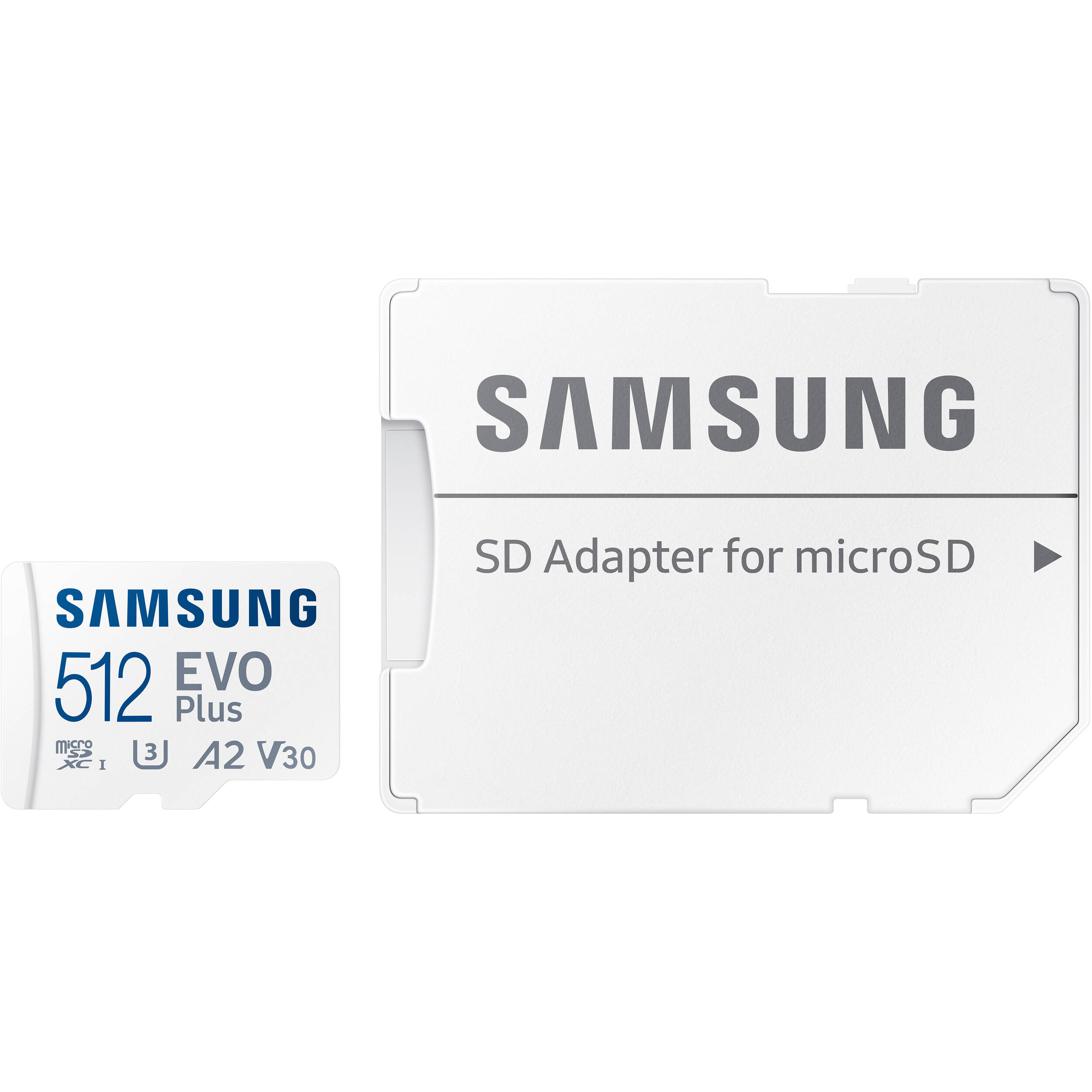 Thẻ Nhớ microSD EVO Plus 512GB (KA), Class 10, U3, 130 MB/s hiệu SAMSUNG; Model: MB-MC512KA/APC (Kèm Adapter) - Hàng Chính Hãng