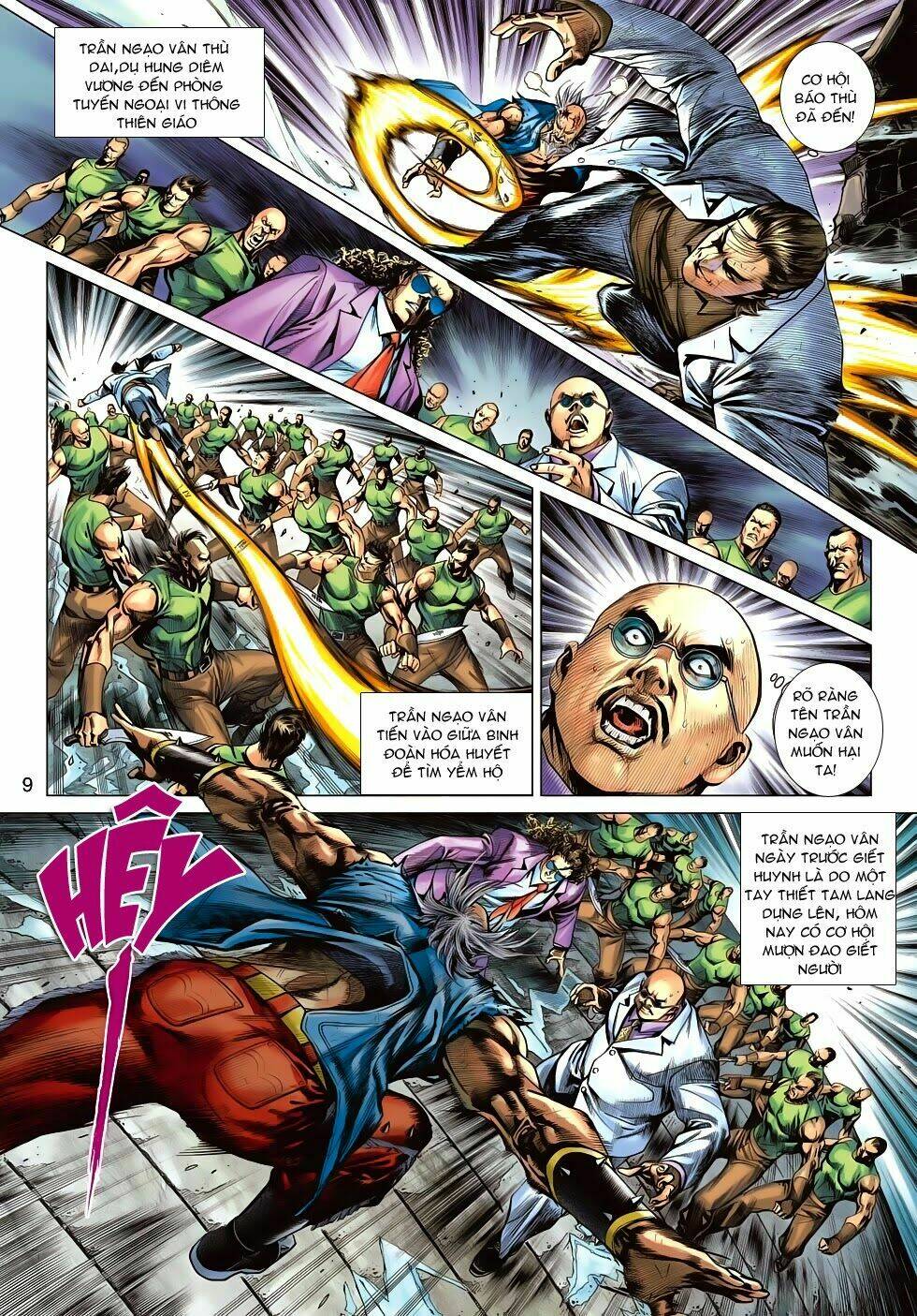 tân tác long hổ môn chapter 510 9