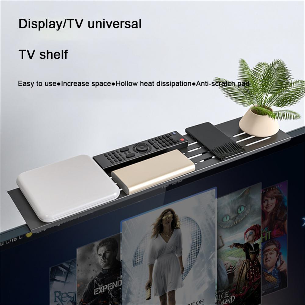 Kệ Thép Chịu Lực Đựng Đồ Đặt Trên Màn Hình TV TOP METAL RACK 60cm - Skylife