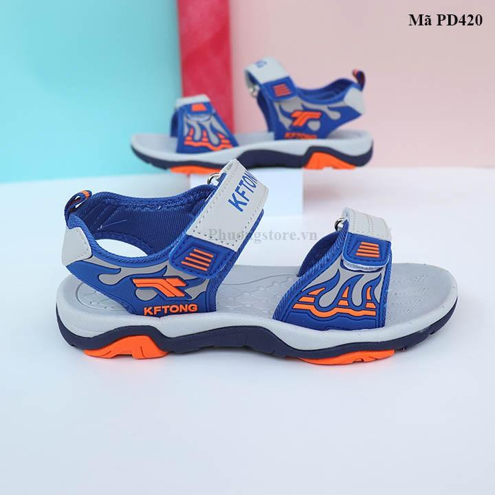 Giày sandal cho bé trai từ 4-10 tuổi phong cách PD420