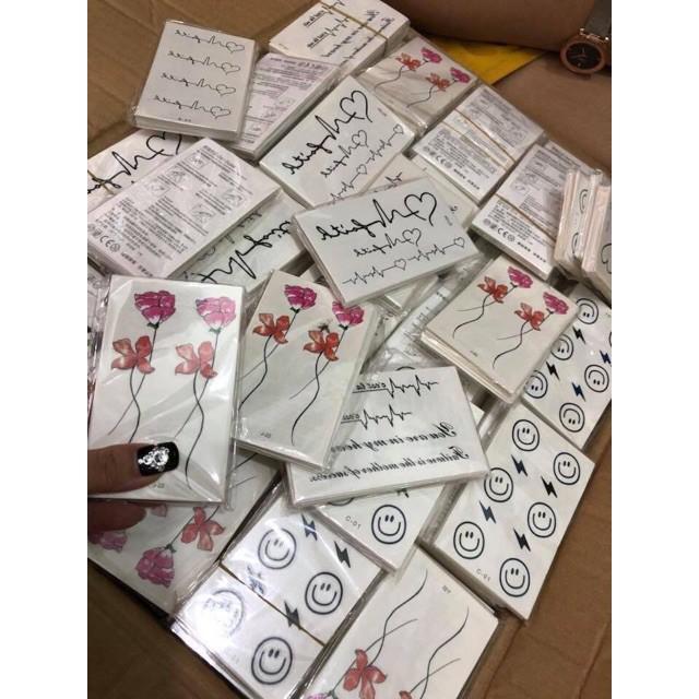 FREESHIP ĐƠN 99K_SET 30 TỜ, HƠN 200 HÌNH SĂM DÁN TATOO