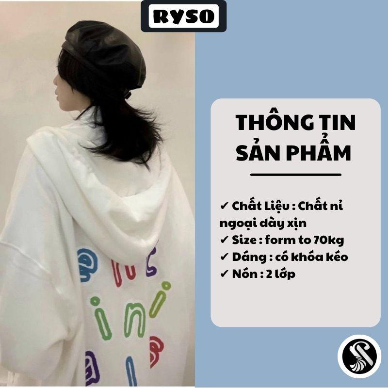 Áo Hoodie Dây Kéo SENTI Ulzzang Khoác Nỉ Form Rộng Unisex Cardigan Trần Bông 2 Lớp Trẻ Trung