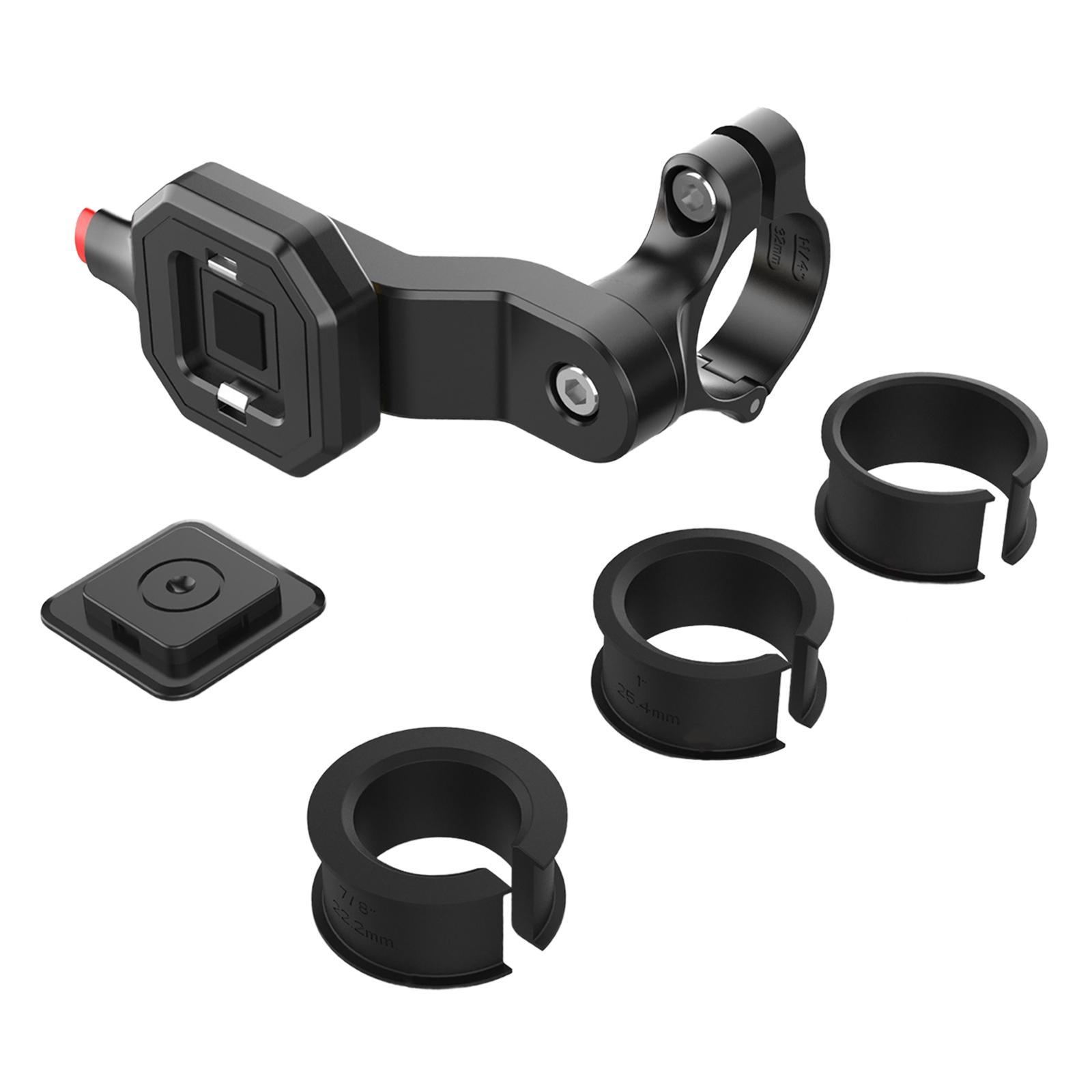 Bike Phone Mount, Motorcycle Phone Mount 360° Rotation Quick Mount Motorcycle Handlebar Phone Holder Mount for Bike Motorcycle