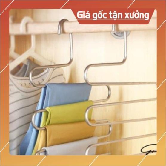 Móc quần áo 5 tầng thông minh loại 1 INOX