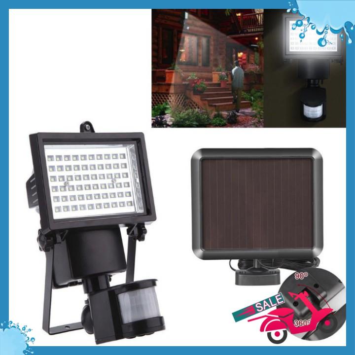 Đèn led gắng tường năng lượng mặt trời, đèn led sân vườn cảm ứng hồng ngoại