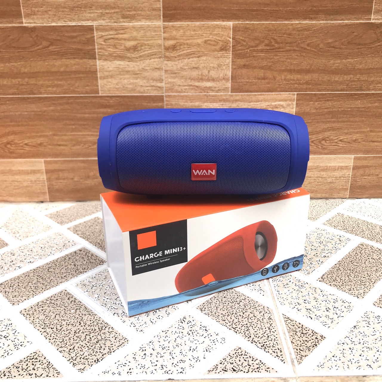 Loa Bluetooth WAN Charge 3+ mini A3 , nghe nhạc hay pin trâu - Hàng chính hãng
