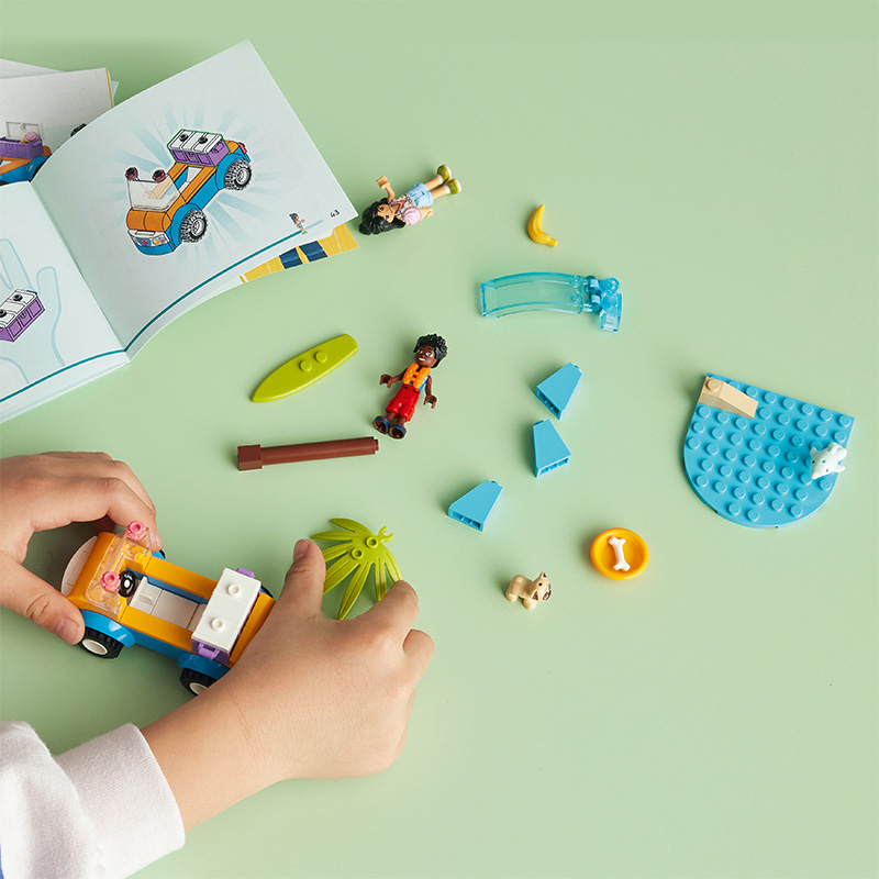 Đồ Chơi Lắp Ráp Xe Buggy Dạo Chơi Bãi Biển Lego Friends 41725