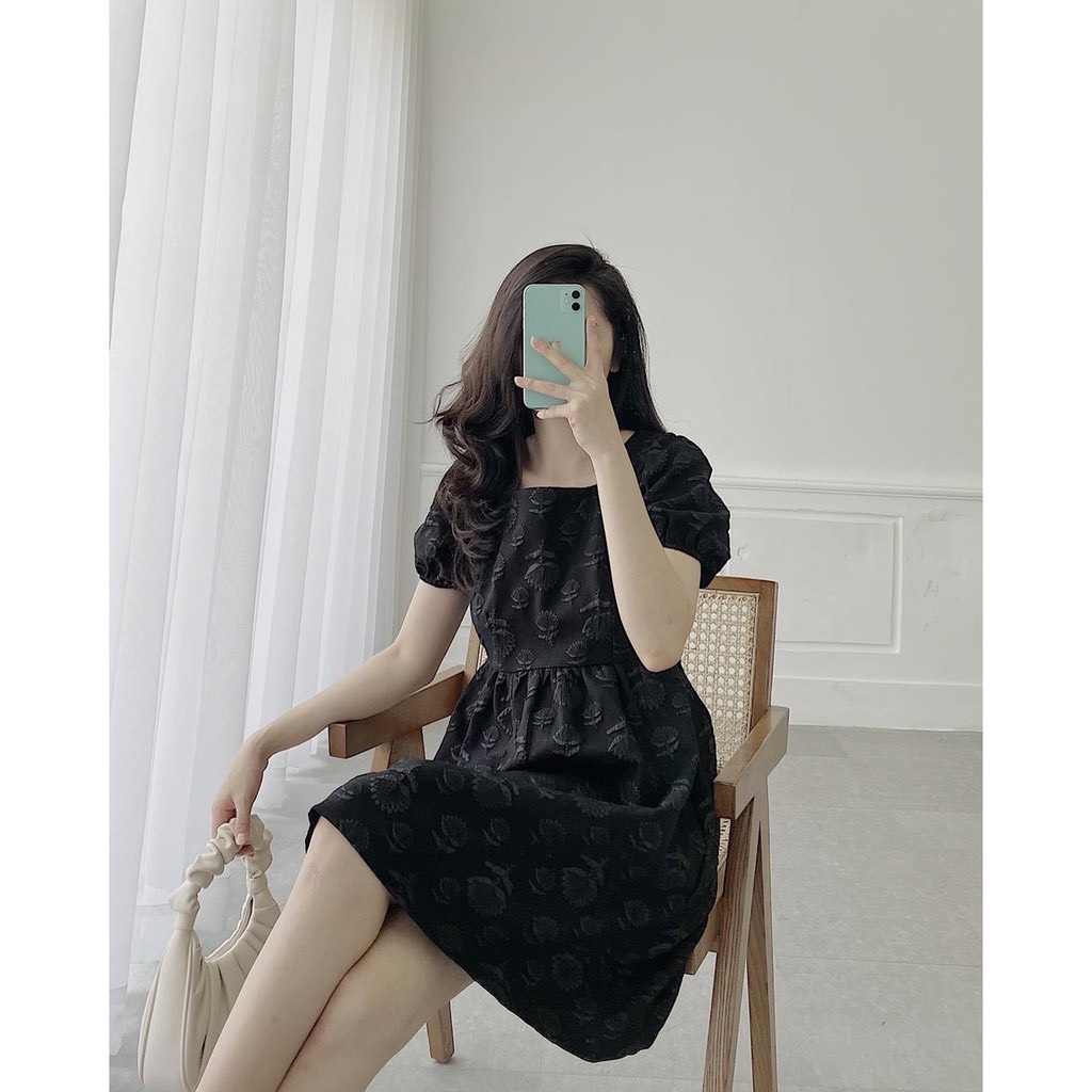 YU CHERRY | Đầm Cindy Pattern Dress YD133