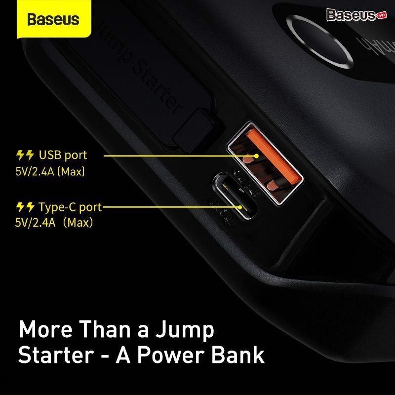 Bộ Kích bình Baseus Super Energy Air Car Jump Starter ( 10000mAh, Peakcurrent 1000A）