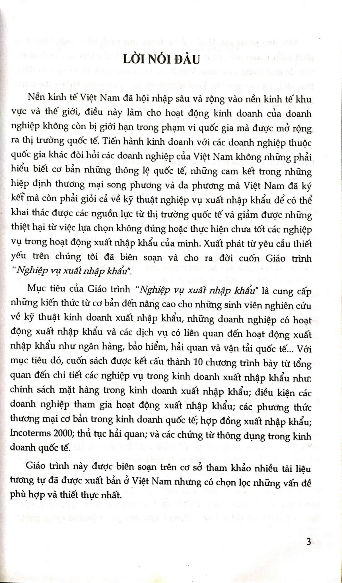 Giáo Trình Nghiệp Vụ Xuất Nhập Khẩu