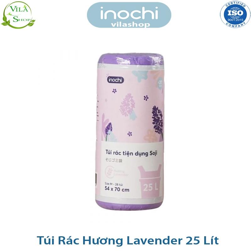 Túi Đựng Rác, Túi Rác Hương Chanh, Hương Lavender Tự Huỷ Có Quai Tiện Dụng, Dạng Cuộn Loại 10L 25L 50L